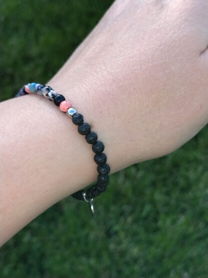 Lava & Miracle Beads Armband - Achat multi – Bild 3