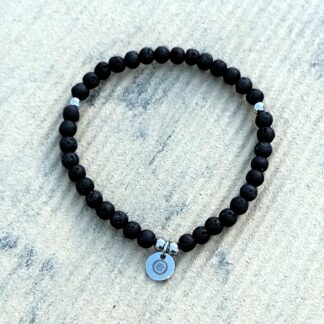 Lavastein-Armband – pur, kraftvoll, kombinierbar