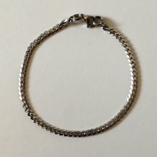 Flachpanzerarmband aus Edelstahl - 3,5 mm