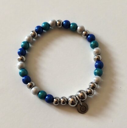 Leuchtkraft fürs Handgelenk – Armband mit Miracle Beads Blau