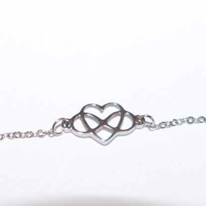 Edelstahl-Armband mit Unendlichkeitsherz – filigran & zeitlos – Bild 2